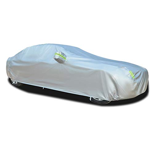 QDDP Funda para Coche Exterior Impermeable Compatible con Subaru Legacy GX Wagon Transpirable Cubierta de Coche Lona para Coche con Tira Fluorescente Resistente al Polvo Anti UV Cubre Coches