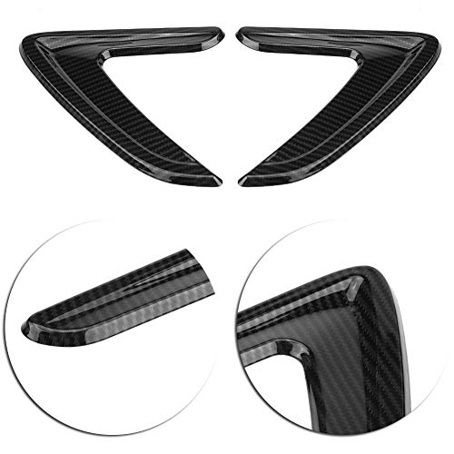 Rbaotech Car Side Air Vent Cover Trim Fender Sticker para Bmw 3 Series F30 2012-2016 Fibra de Carbono Rbaotech Car Side Air Vent Cover Trim Fender Sticker para Bmw 3 Series F30 2012-2016 Fibra de Carbono