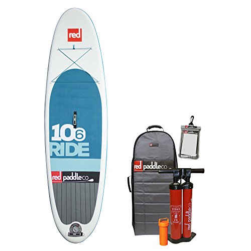 Red Paddle Co Ride 10'6" x 32" Tablas Paddle Surf hinchables, Unisex Adulto, Azul