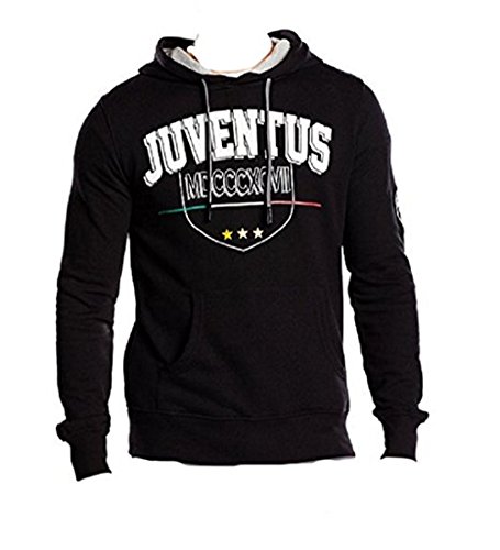 Sabor 23487 - Sudadera con capucha para hombre, ropa oficial del Juventus Negro S