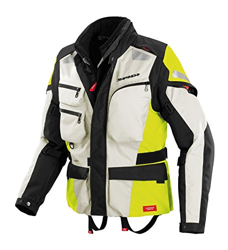 Spidi Voyager 3 - Chaqueta para moto, textil XXL amarillo