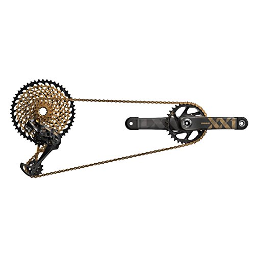 SRAM Xx1 Eagle Dub Boost Group Set, Color Dorado, tamaño 170 mm SRAM Xx1 Eagle Dub Boost Group Set, Color Dorado, tamaño 170 mm