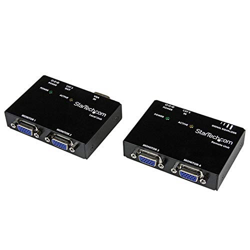StarTech.com ST121UTPEU - Kit Extensor Adaptador de Video VGA por Cable Ethernet Cat5 y UTP