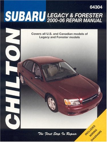 Subaru Legacy & Forester (00 - 06) (Chilton's Total Car Care Repair Manuals)