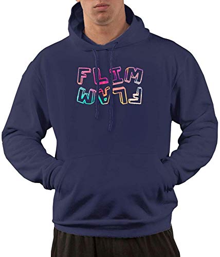 Sudadera con capucha para hombre FLIM FL-AM Watercolors con capucha y bolsillo frontal