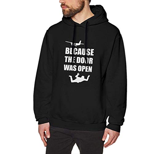 Sudaderas con Capucha Hombre Protección contra resfriados Extremos Jersey Estampado clásico Sudaderas con Capucha Hombre for Men's The Door Was Open Paratrooper 3XL Sudaderas con Capucha Hombre Protección contra resfriados Extremos Jersey Estampado clásico Sudaderas con Capucha Hombre for Men's The Door Was Open Paratrooper 3XL
