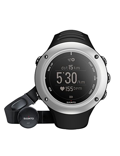 Suunto Ambit2 S HR Reloj con GPS Integrado, Unisex, Plateado/Negro