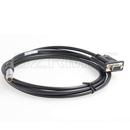 SZRMCC Topcon Hiper Lite Pro Cable de descarga de datos GPS DB9 RS232 a Fischer 7 pines A00303
