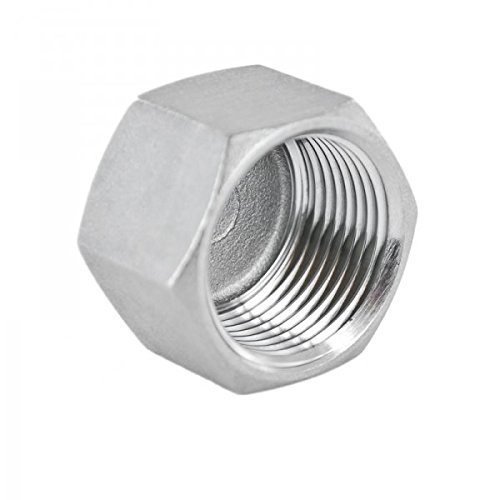 Tapón de rosca de racor roscado fabricado en acero inoxidable V4A Tapón de rosca de racor roscado fabricado en acero inoxidable V4A