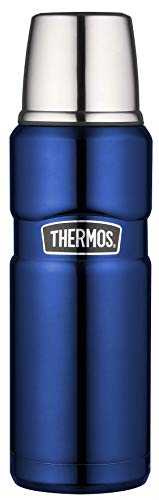 Thermos 4003.205.047 King - Termo (acero inoxidable), acero inoxidable, azul real, 0,47 L