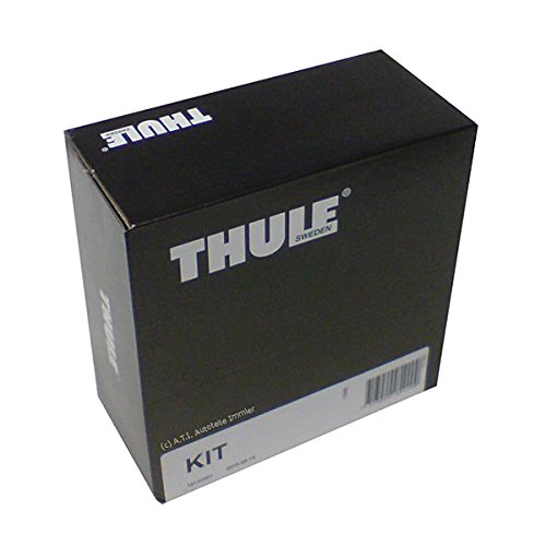 Thule 141735 Kit de Ajuste Personalizado para Montar Techo vehículos sin Puntos de conexión para portaequipajes ni Barras de Serie, Negro, Única, Set de 4