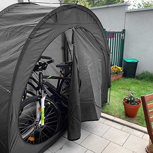 Tienda de campaña para bicicletas, Cubierta a Prueba de Polvo E Impermeable para Acampar para Acampar en El Patio Al Aire Libre Senderismo (Schwarz)