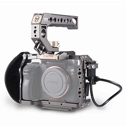 Tilta TA-T17-A-G Camera Cage Cámara Jaula para Sony A7SII / A9 / A7RIII / A7III / A7RIV Camera Rig (ILCE-7RM3 / A7R Mark III/ILCE-7RM4) TILTAING A7/A9 Series Kit A