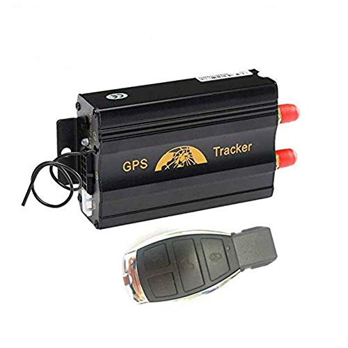 TKSTAR TK103B - Rastreador GPS antirrobo con Mando a Distancia para Coche, GPS gsm GPRS SMS, Sistema de Alarma antirrobo de Seguridad para Coche