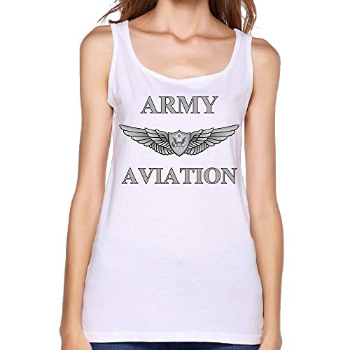 TQSff66 US Army Aviation with Aircrew Wing Women Bodybuilding Tank Top