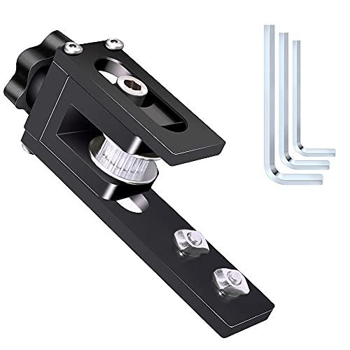 WJMY Tensor de correa Upgrade 2020 Profile X-eje cinturón Straighten tensioner para tensor CR10, Creality CR 10, CR-10S, Ender 3, Ender 3 Pro, Tronxy X3, 3D accesorios de impresora (negro) WJMY Tensor de correa Upgrade 2020 Profile X-eje cinturón Straighten tensioner para tensor CR10, Creality CR 10, CR-10S, Ender 3, Ender 3 Pro, Tronxy X3, 3D accesorios de impresora (negro)