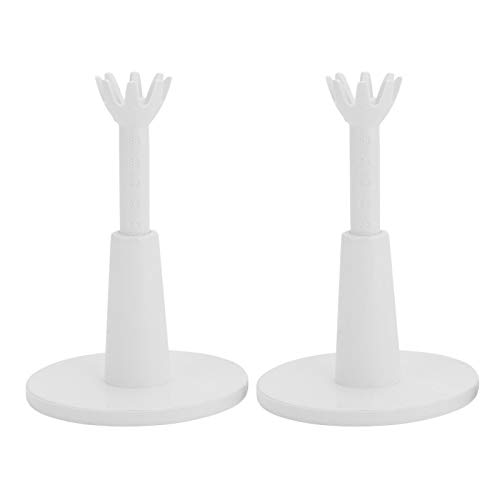 Yosoo Health Gear 2 tees de golf, ajustables de plástico blanco, para práctica de golf, entrenamiento en T de golf, para alfombrillas de campo de conducción. Yosoo Health Gear 2 tees de golf, ajustables de plástico blanco, para práctica de golf, entrenamiento en T de golf, para alfombrillas de campo de conducción.