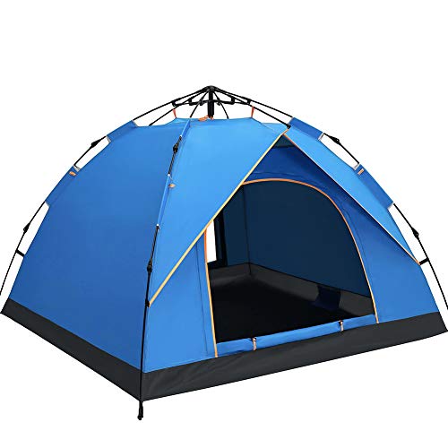 ZZWL Tienda de campaña para Dos Personas para Abrir automáticamente una Tienda Doble hidráulica - Adecuada para Playa, Playa, Pesca, Camping, Parque,Blue ZZWL Tienda de campaña para Dos Personas para Abrir automáticamente una Tienda Doble hidráulica - Adecuada para Playa, Playa, Pesca, Camping, Parque,Blue