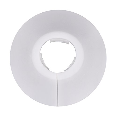 12 Piezas de Collar de Tubería Blanco para Tubo de Diámetro de 15 mm
