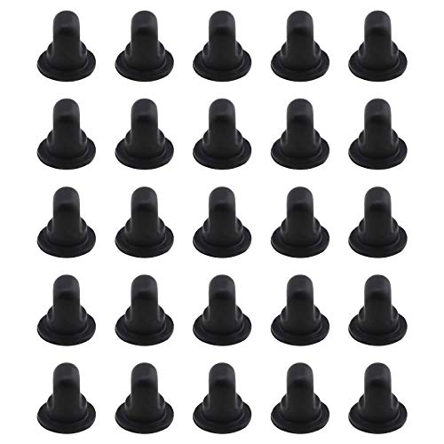 25 unidades de clips para la parte trasera del coche, 191853615A, de plástico, color negro, compatible con Golf 1, 2, Polo y Vento 25 unidades de clips para la parte trasera del coche, 191853615A, de plástico, color negro, compatible con Golf 1, 2, Polo y Vento