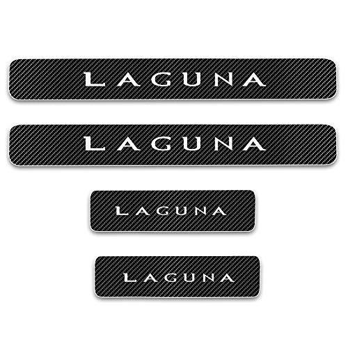 4 Piezas Protector Barra de Umbral de Puerta, para Renault Laguna Fibra Carbono Coche Desgaste Pedal Travesaño Placa Cubierta Película Insignia Pegatinas Car Accesorios 4 Piezas Protector Barra de Umbral de Puerta, para Renault Laguna Fibra Carbono Coche Desgaste Pedal Travesaño Placa Cubierta Película Insignia Pegatinas Car Accesorios