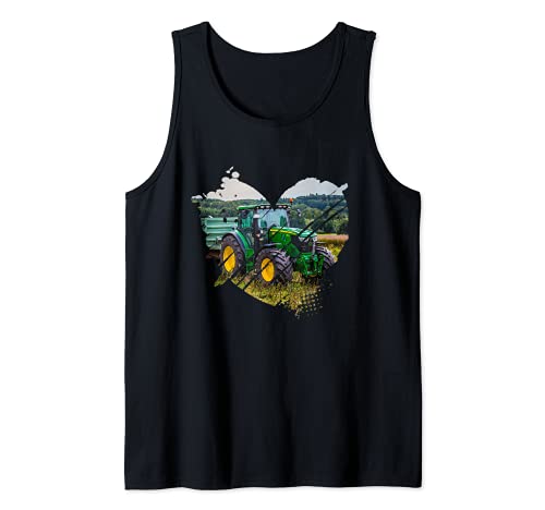 Agricultor Granjero Agricultura Tractor Tractores Camiseta sin Mangas