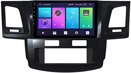 Android Car Stereo Sat Nav para Toyota FORTUNER HILUX Vigo 2005-2006 (AT AC) Unidad Principal Sistema de navegación GPS SWC 4G WiFi BT USB Enlace Espejo Carplay Integrado