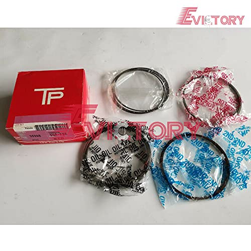 Anillo de pistón 13B 13BT 13011-58030 PARA TOYOTA LAND CRUISER MOTOR DIESEL Anillo de pistón 13B 13BT 13011-58030 PARA TOYOTA LAND CRUISER MOTOR DIESEL