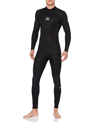 Billabong Intruder 3/2mm Intrdr Bz GBS-Traje de Surf con Cremallera Trasera para Hombre, Black, L