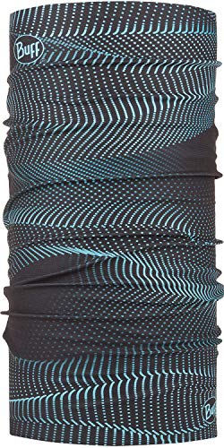 Buff Glow Waves Tubular Original, Unisex Adulto, Black, Talla única