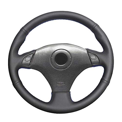 BUQDA Fundas para Volante de Cuero Cosidas a Mano para Coche, para Toyota RAV4 Celica MR2 MR-S Supra Caldina Lexus IS 200300 BUQDA Fundas para Volante de Cuero Cosidas a Mano para Coche, para Toyota RAV4 Celica MR2 MR-S Supra Caldina Lexus IS 200300