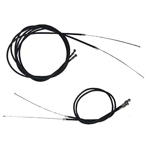 Cable de Freno de Bicicleta Kit 2Set Cable de Freno Delantero Cable de Freno Trasero, Cable de Cambio Bicicleta Universale Accesorio de Repuesto de Cable de Cambio de Carretera para MTB Bici Carretera