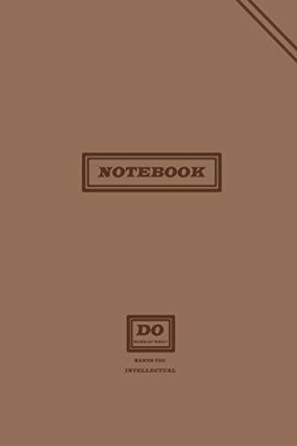 Cambridge Limited Professional Notebook brown: Notebook professional limited Cambridge 6x9, 50 sheets, maps plus monthly checklist to do. Office journal and notebook for women and men, brown prestige.