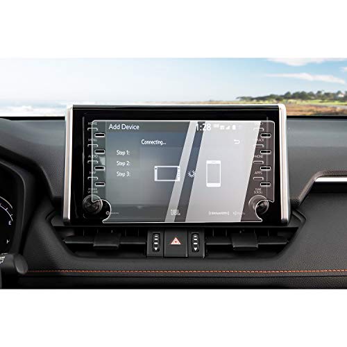 CDEFG para Toyota RAV4 2019 Protector de Pantalla de Vidrio Templado, HD Auto 9H GPS Navi película protegida Glass (8 Inches)