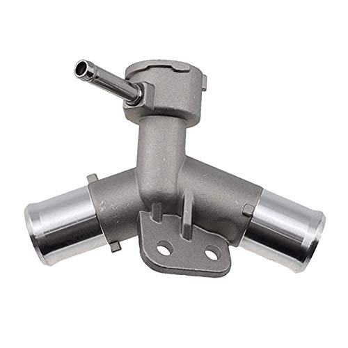 De Aluminio del Motor Radiador Llenado del refrigerante del Cuello Caja termostato del Tubo de Agua for los Toyota Yaris Belta Vios Vitz 1650221080 16502-21 (Color : Silver) De Aluminio del Motor Radiador Llenado del refrigerante del Cuello Caja termostato del Tubo de Agua for los Toyota Yaris Belta Vios Vitz 1650221080 16502-21 (Color : Silver)