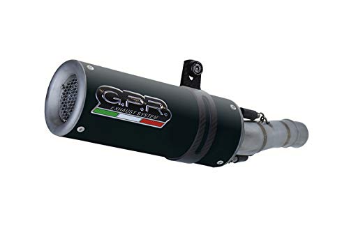 ESCAPE GPR EXHAUST SYSTEMS T.84.M3.BT TRIUMPH STREET TRIPLE 675 2013/16 ESCAPE RACING CON TUBO DE CONEXIÓN M3 BLACK TITANIUM MOTO 3 WORLD CHAMPION REPLICA