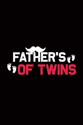 Father's of Twins: Twin's Father Notebook Blank Lined Ruled 6x9 100 Pages