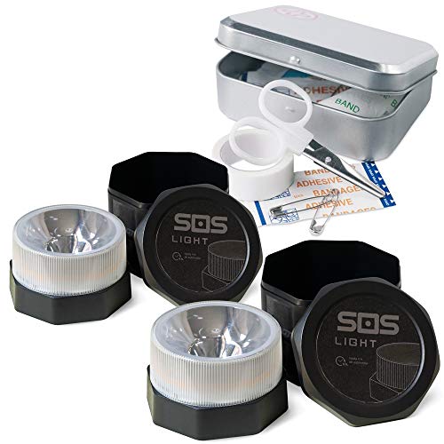 GEMCORE 2 x s.o.s. light baliza luminosa V16 LUZ Emergencia preseñalización Peligro DGT V16-en Estuche-autónoma o conexión a Toma de Corriente del vehículo, Base imantada, Caja Kit Primeros Auxilios GEMCORE 2 x s.o.s. light baliza luminosa V16 LUZ Emergencia preseñalización Peligro DGT V16-en Estuche-autónoma o conexión a Toma de Corriente del vehículo, Base imantada, Caja Kit Primeros Auxilios