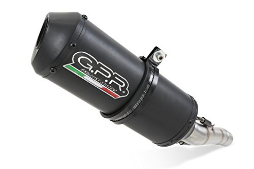 GPR Italia S.191.GHI, Escape homologado con tubo de conexión para V-Strom 1000 2014/16, Ghisa