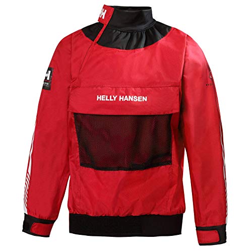 Helly Hansen HP Smock Top - Camiseta de Traje seco, Unisex Adultos, Rojo - (162 Red)