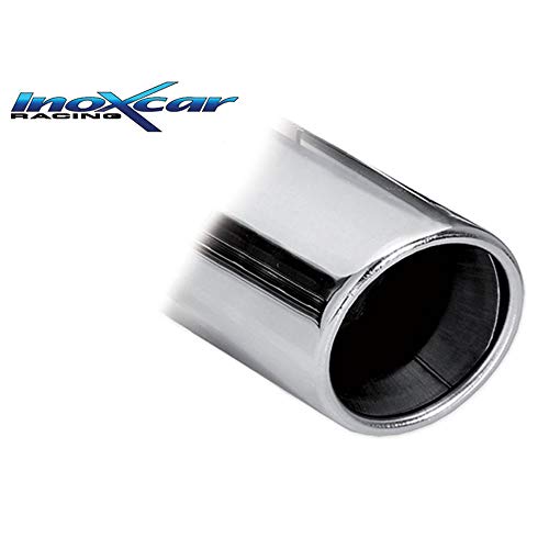 Inoxcar MICO.13.XR90 100% INOX Sport Escape Adecuado para Mini One Cabrio 1.6 98hp 2013-1x90mm X-Race