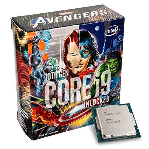 Intel Core i9-10850K - Procesador de 10 núcleos a 3,6 GHz (hasta 5,2 GHz con Turbo Boost 3.0, LGA1200 125 W (99A750) BX8070110850KA
