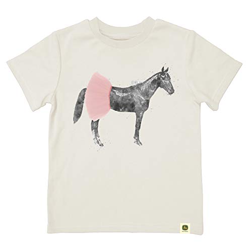 John Deere Infant/Youth Tutu Horse Ss Tee John Deere Infant/Youth Tutu Horse Ss Tee
