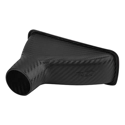 Juego de turbo de admisión de aire para automóvil, kit de embudo de tubería de entrada de turbina Turbo de admisión de aire de parachoques delantero modificado para automóvil Universal(Square) Juego de turbo de admisión de aire para automóvil, kit de embudo de tubería de entrada de turbina Turbo de admisión de aire de parachoques delantero modificado para automóvil Universal(Square)