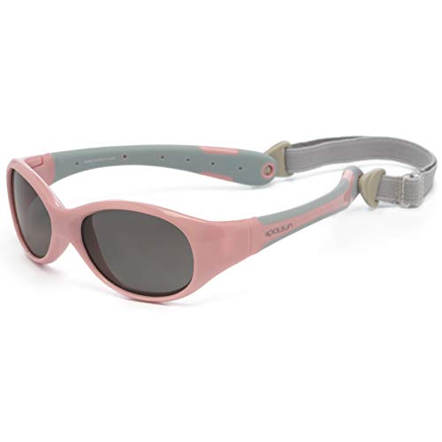 KOOLSUN - Flex - Gafas de sol para niños (3-6 años, cameo rosa gris)