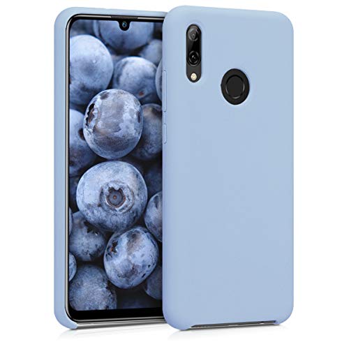 kwmobile Funda para Huawei P Smart (2019) - Funda Carcasa de TPU para móvil - Cover Trasero en Azul Claro Mate