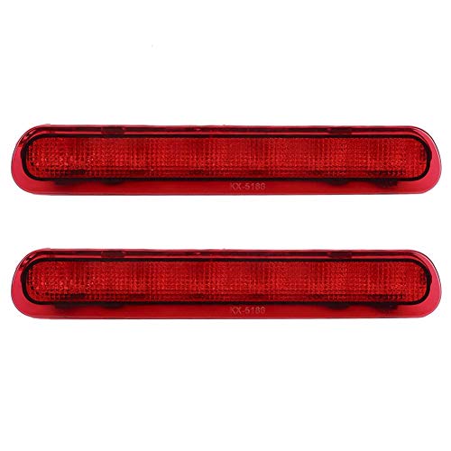 LED de montaje alto Tercera tercera luz de freno Luz de freno trasera Barra de luz trasera para Toy-ota Hilux(rojo)