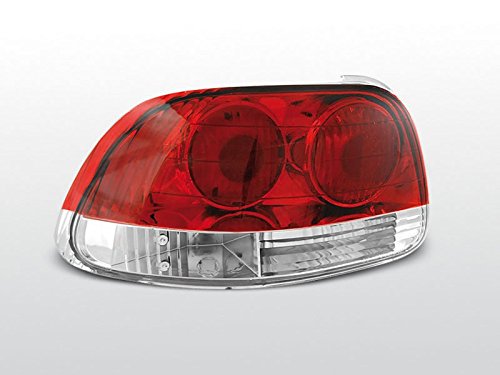 Luces traseras Honda CRX LED SOL 03.92-97 rojo blanco