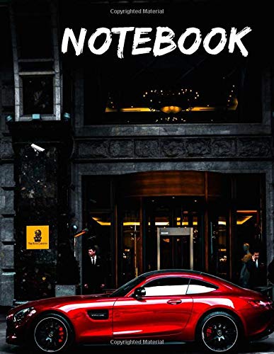 Mercedes-Benz V8 Bi-Turbo Notebook: Wide Ruled Notebook 120 pages 8.5x11",perfect for men, women, boys and girls and for any car lovers enthusiast