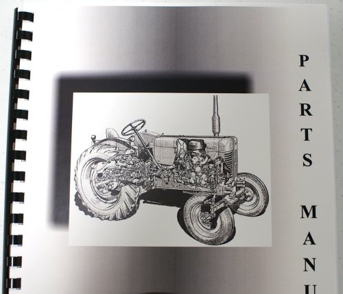 Mitsubishi MT 372D & MT 372 Tractor Parts Manual